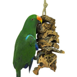 Коркова играчка за птици, 50 х 16 х 11 см. - Back Zoo Nature Cork Play Tower L Коркова играчка за птици, 50 х 16 х 11 см. - Back Zoo Nature Cork Play Tower L